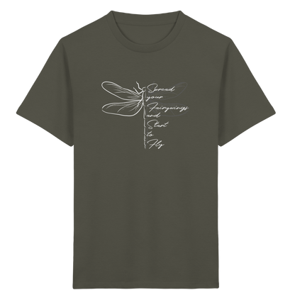 Breite die Flügel aus und flieg los | Libelle - Kids Organic Shirt