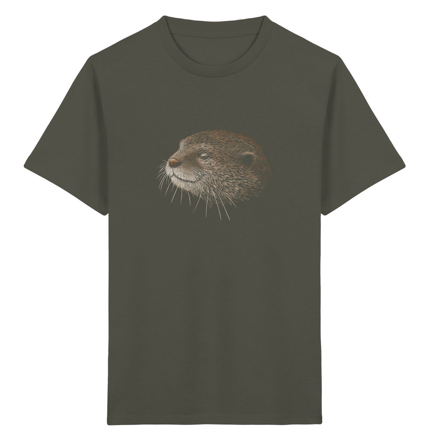 Otter Bleistift Zeichnung KritzelKunst - Kids Organic Shirt