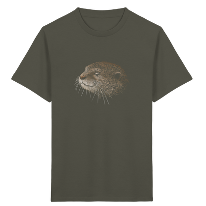 Otter Bleistift Zeichnung KritzelKunst - Kids Organic Shirt