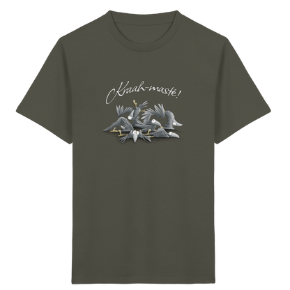 Kraah-masté! Yoga Raben Krähen - Kids Organic Shirt