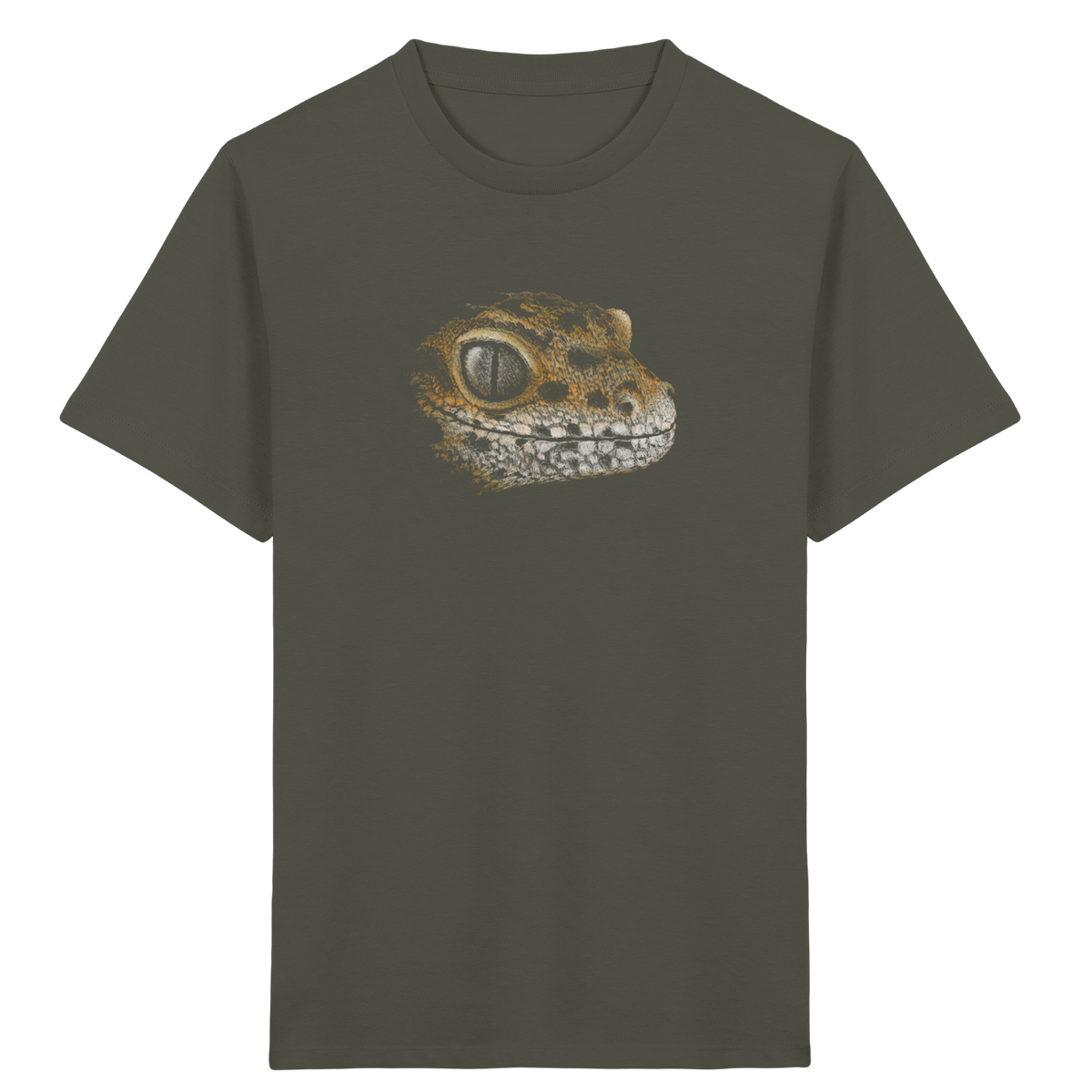 Leopard Gecko Skizze Kritzelkunst - Kids Organic Shirt