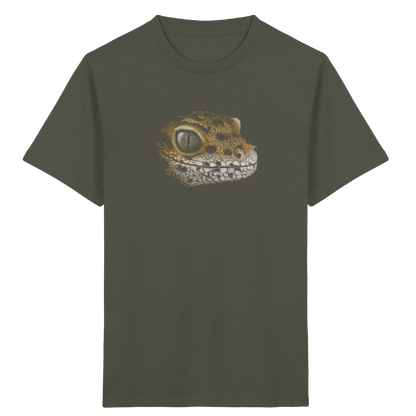 Leopard Gecko Skizze Kritzelkunst - Kids Organic Shirt