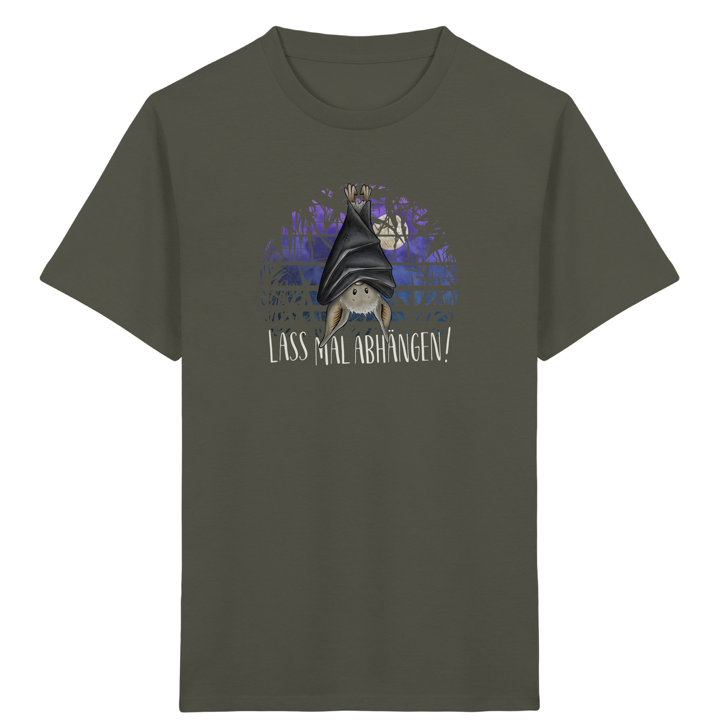 Lass mal abhängen Fledermaus - Kids Organic Shirt