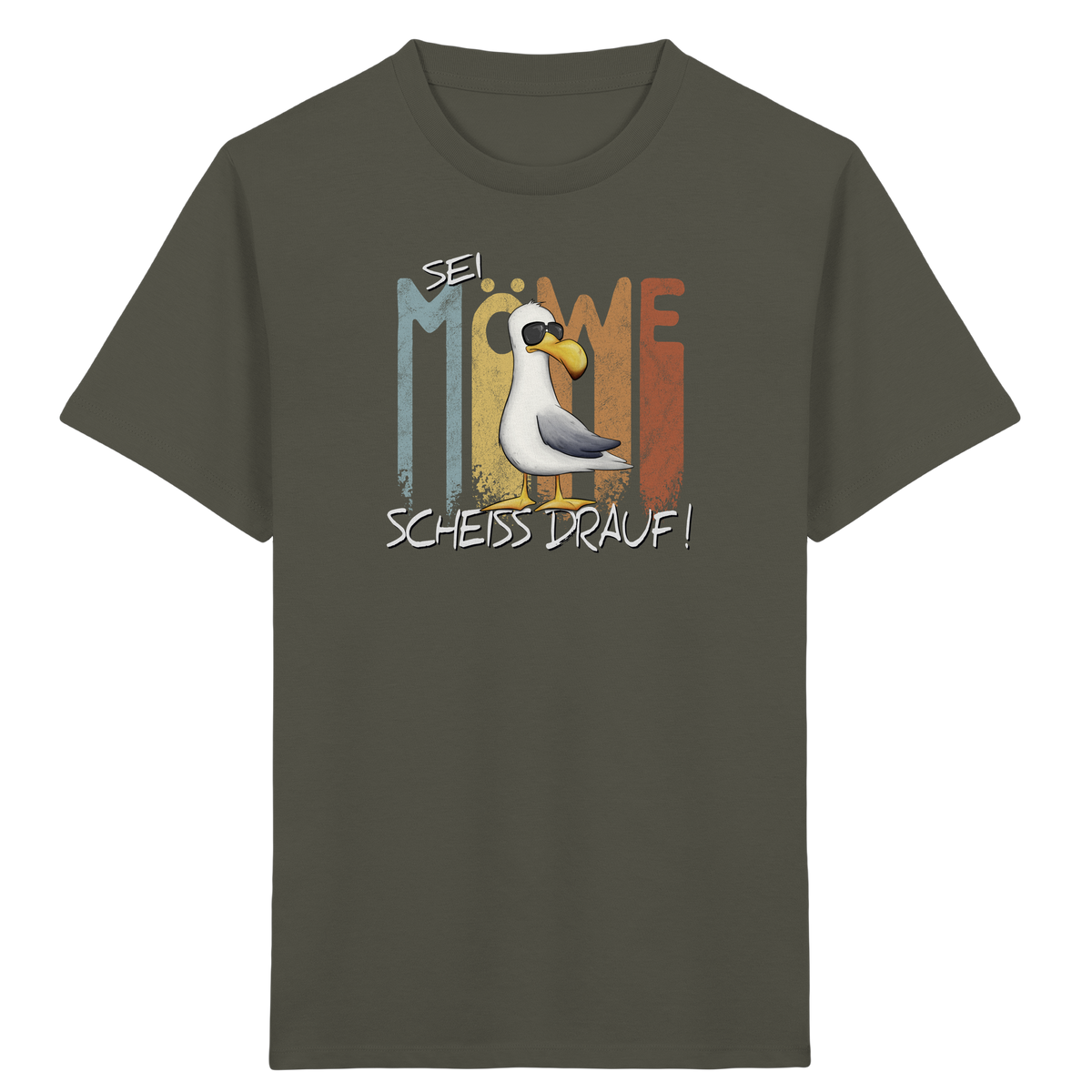Sei Möwe Scheiß Drauf  - Kids Organic Shirt