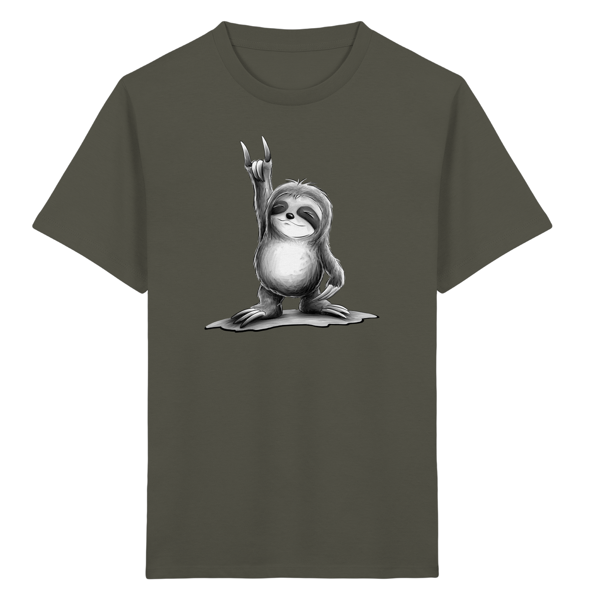 Rock On Party Faultier - Kids Organic Shirt