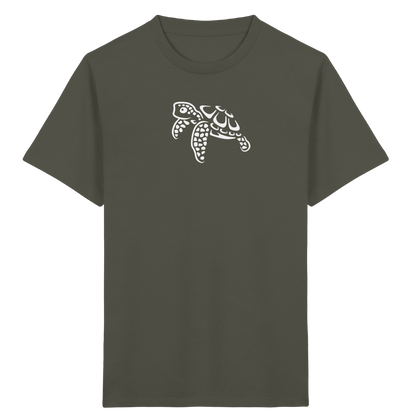 schwimmende Meeres-Schildkröte - Kids Organic Shirt