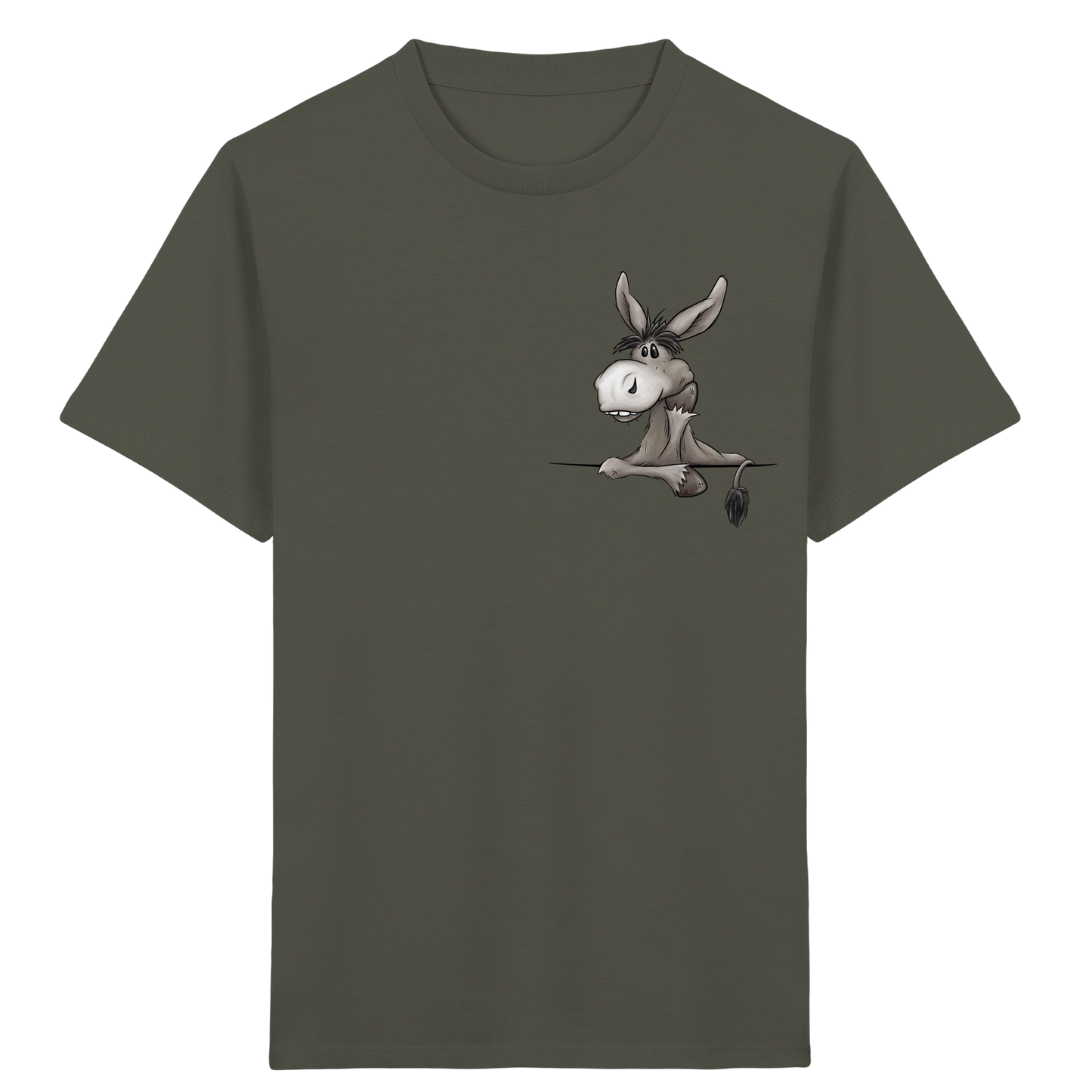 Lustiger lässiger Esel - Kids Organic Shirt