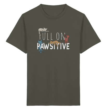 Full On Pawsitive! Gechillte Katzen - Kids Organic Shirt