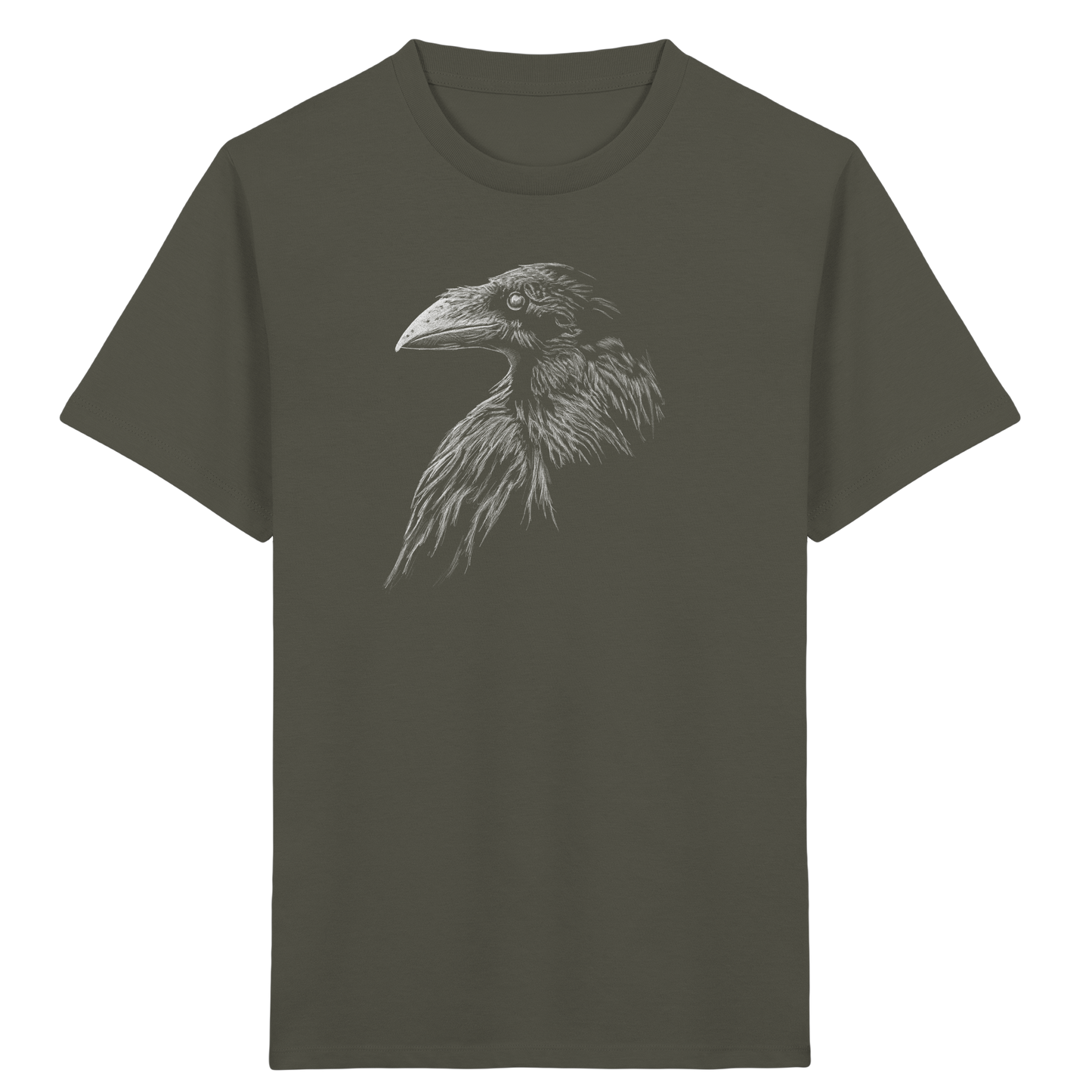 Kritzelkunst Rabe Krähe - Kids Organic Shirt
