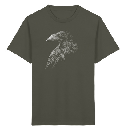 Kritzelkunst Rabe Krähe - Kids Organic Shirt