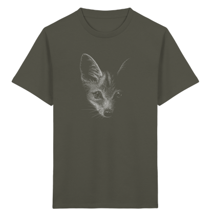 Fuchs Kritzelkunst Illustration - Kids Organic Shirt