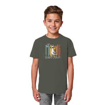 Sei Möwe Scheiß Drauf  - Kids Organic Shirt