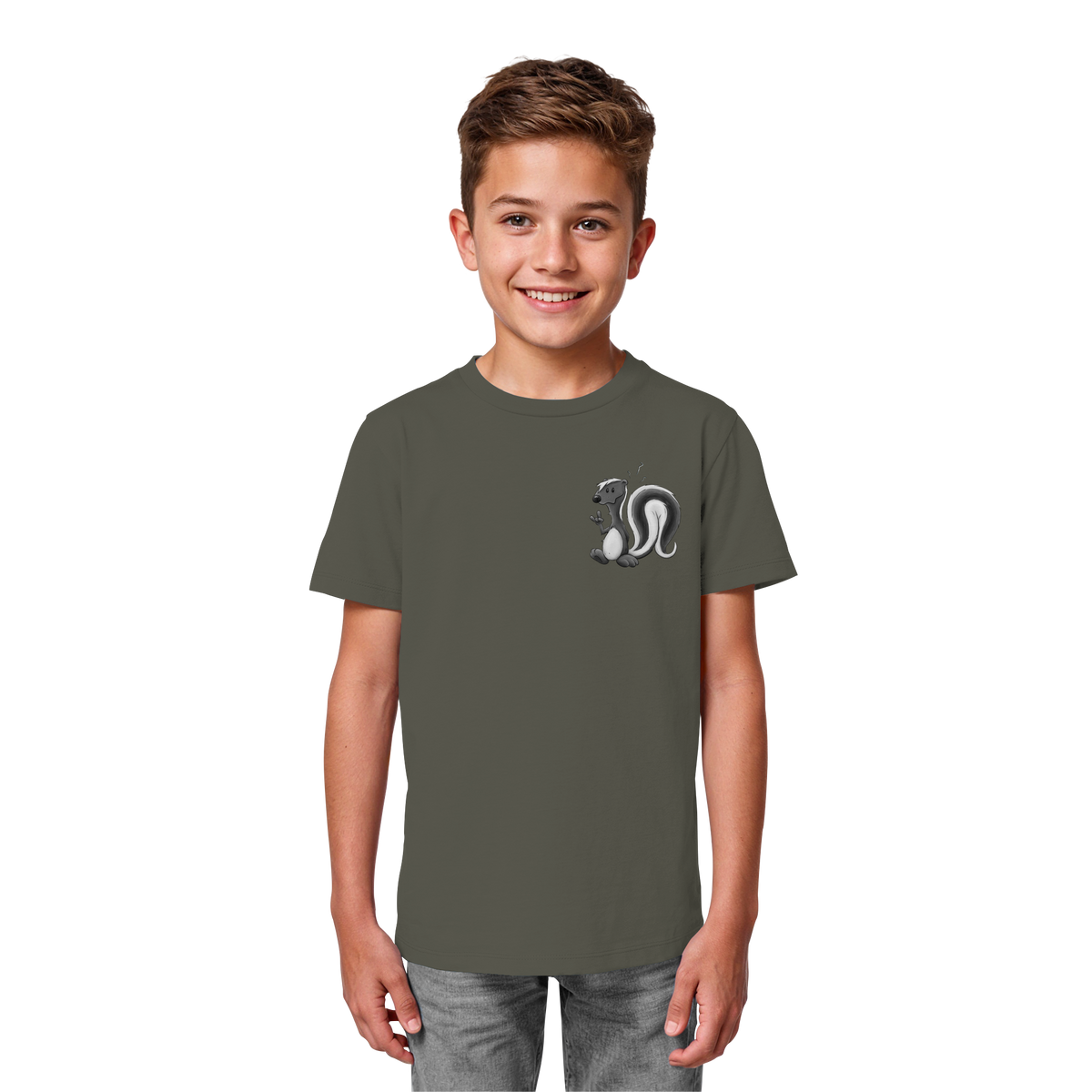 Lustig stinkiges Stinktier - Kids Organic Shirt