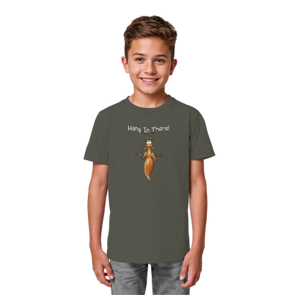 Hang In There | Lässiges Eichhörnchen - Kids Organic Shirt