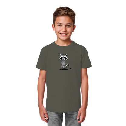 Frecher kleiner Waschbär - Kids Organic Shirt