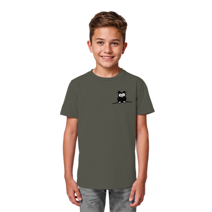 Kleine struppige Eule - Kids Organic Shirt