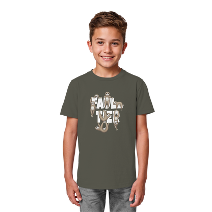 Viele gechillte Faultiere - Kids Organic Shirt