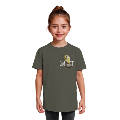 Dam It Verdammt Lustiger Biber - Kids Organic Shirt