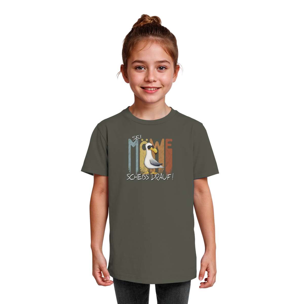 Sei Möwe Scheiß Drauf  - Kids Organic Shirt