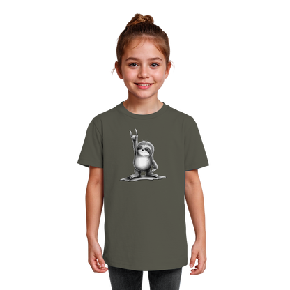 Rock On Party Faultier - Kids Organic Shirt