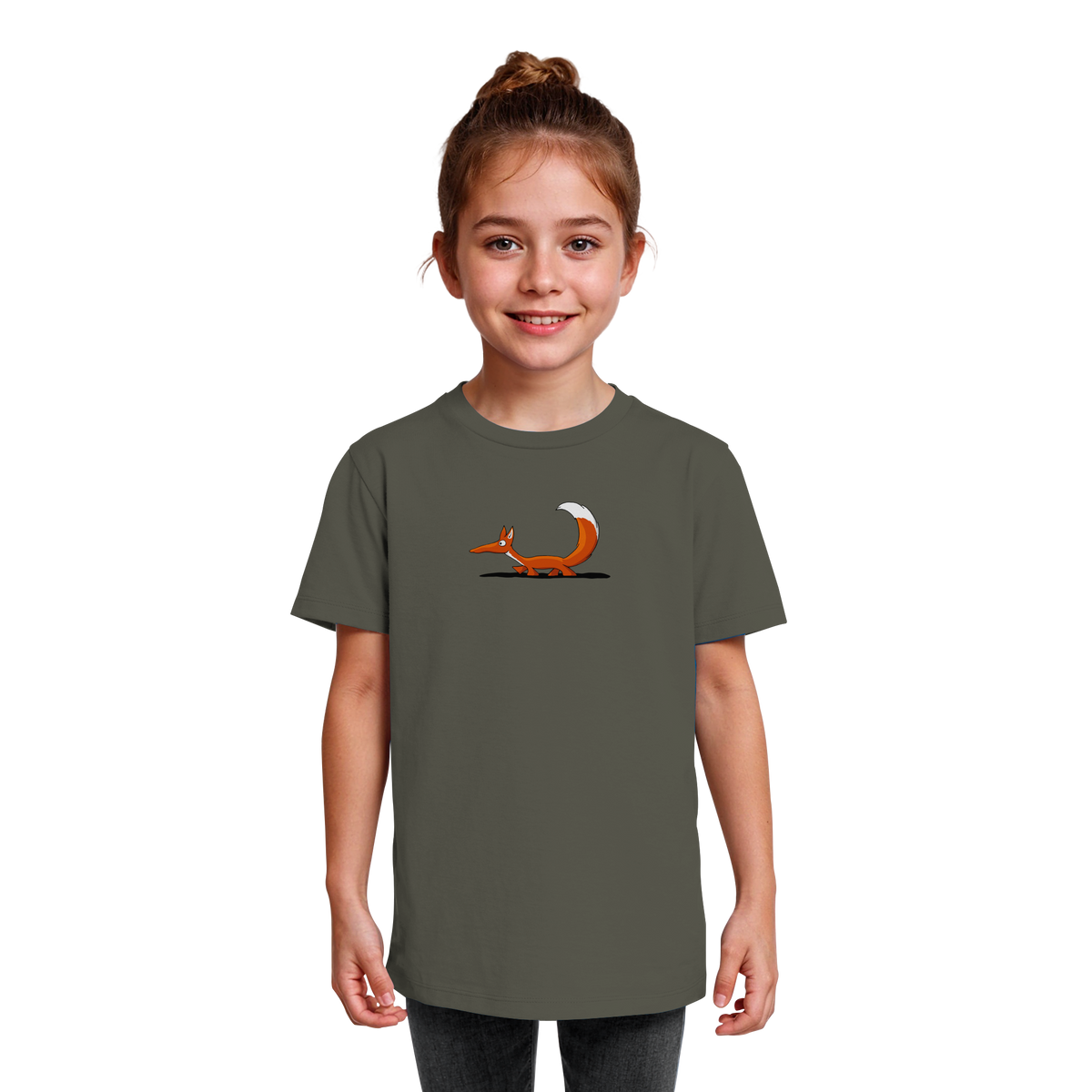 Lässiger cooler Fuchs | Mr. Fox, der Schleicher - Kids Organic Shirt