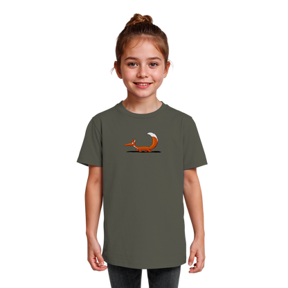 Lässiger cooler Fuchs | Mr. Fox, der Schleicher - Kids Organic Shirt