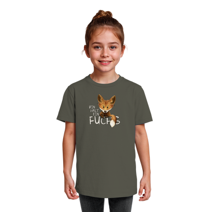 Bin halt ein Fuchs - Kids Organic Shirt