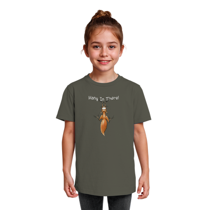 Hang In There | Lässiges Eichhörnchen - Kids Organic Shirt