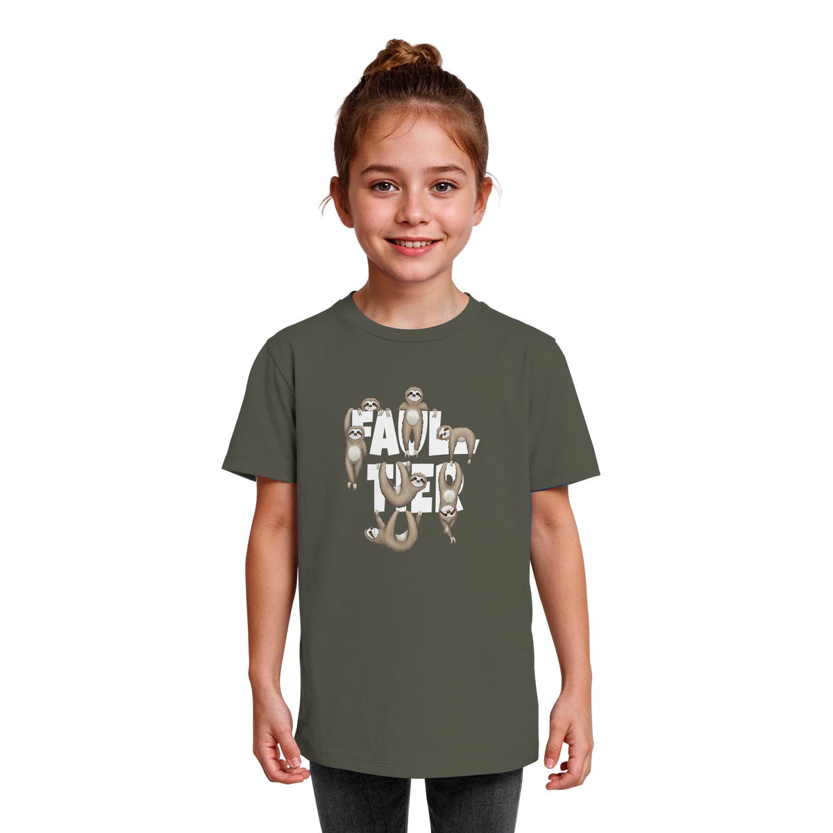 Viele gechillte Faultiere - Kids Organic Shirt