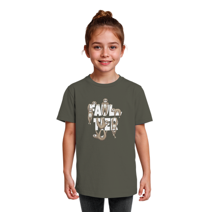 Viele gechillte Faultiere - Kids Organic Shirt