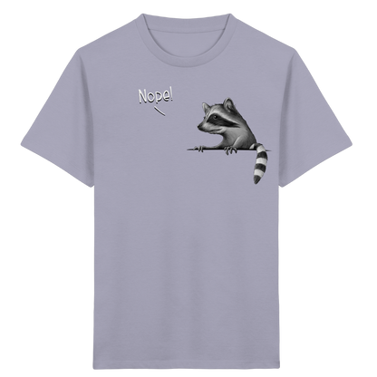 Nope! Frecher verwegener Waschbär - Kids Organic Shirt