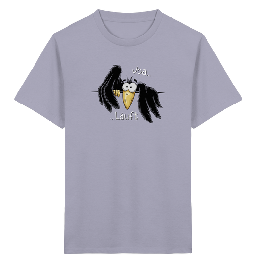 Joa Läuft Krähe gechillter Rabe - Kids Organic Shirt