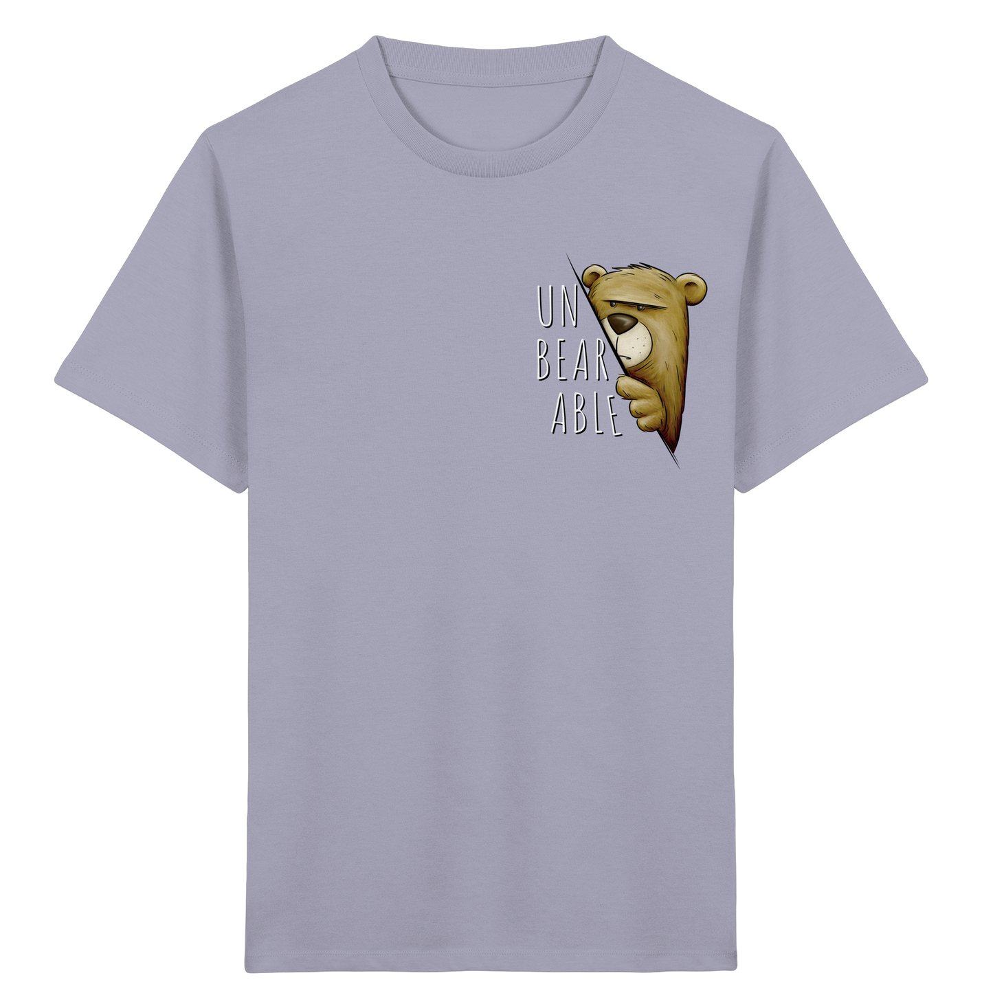 Unbearable – Unerträglich Bär - Kids Organic Shirt