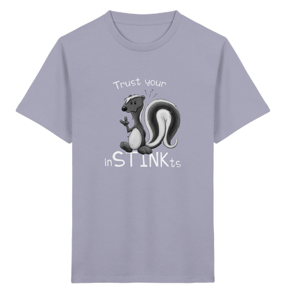Trust Your inSTINKts Stinktier Humor - Kids Organic Shirt