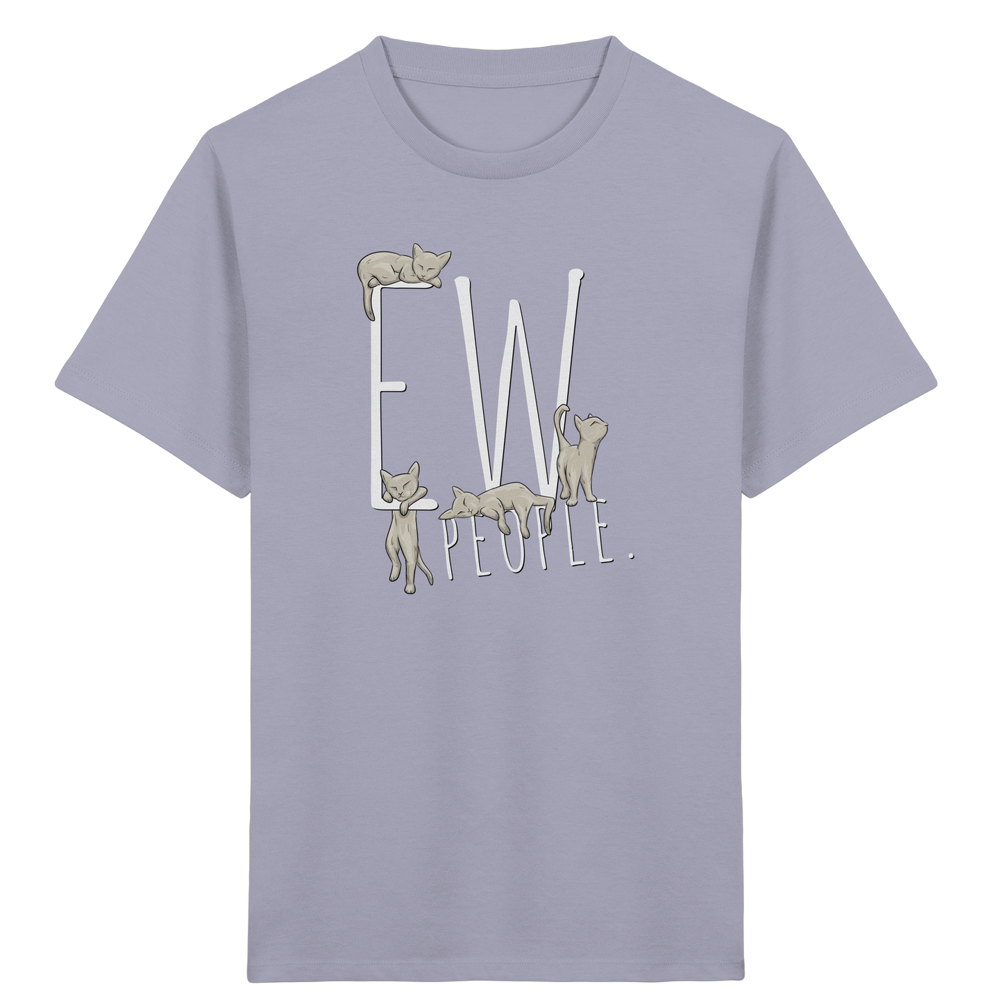Ew, People. Sarkastische Katzen - Kids Organic Shirt