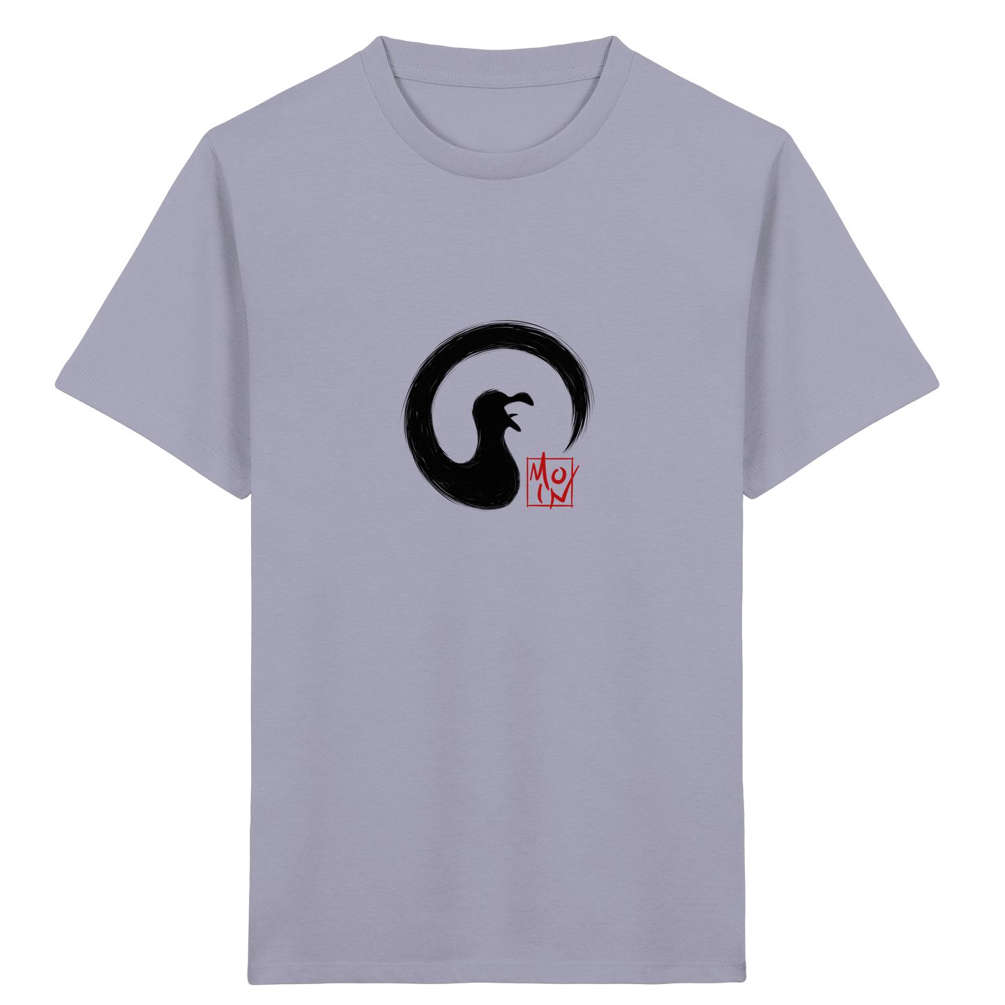 Moin kreischende japanische Enso Möwe - Kids Organic Shirt