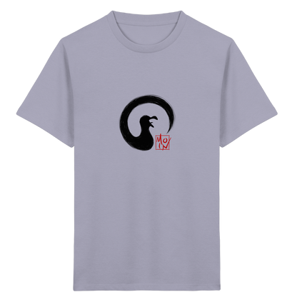 Moin kreischende japanische Enso Möwe - Kids Organic Shirt