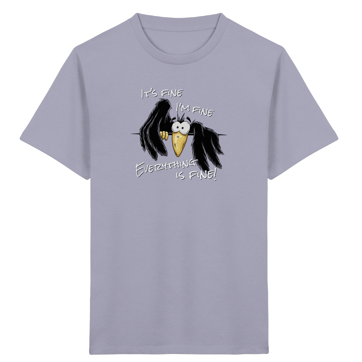 I’m Fine Rabe | Alles Gut Krähe - Kids Organic Shirt