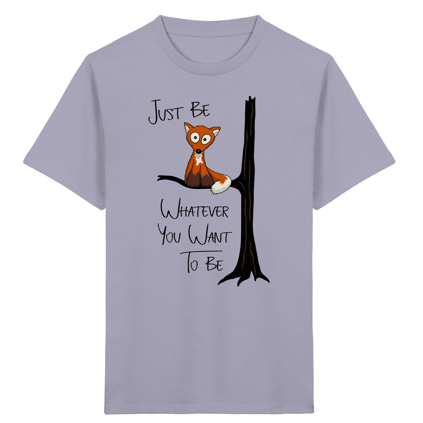 Just Be Whatever | Fuchs wie Eule - Kids Organic Shirt