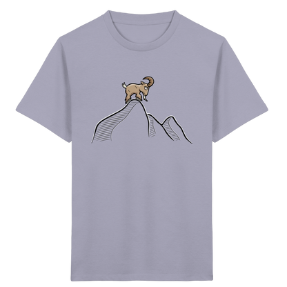 Ziegenbock in den Bergen - Kids Organic Shirt
