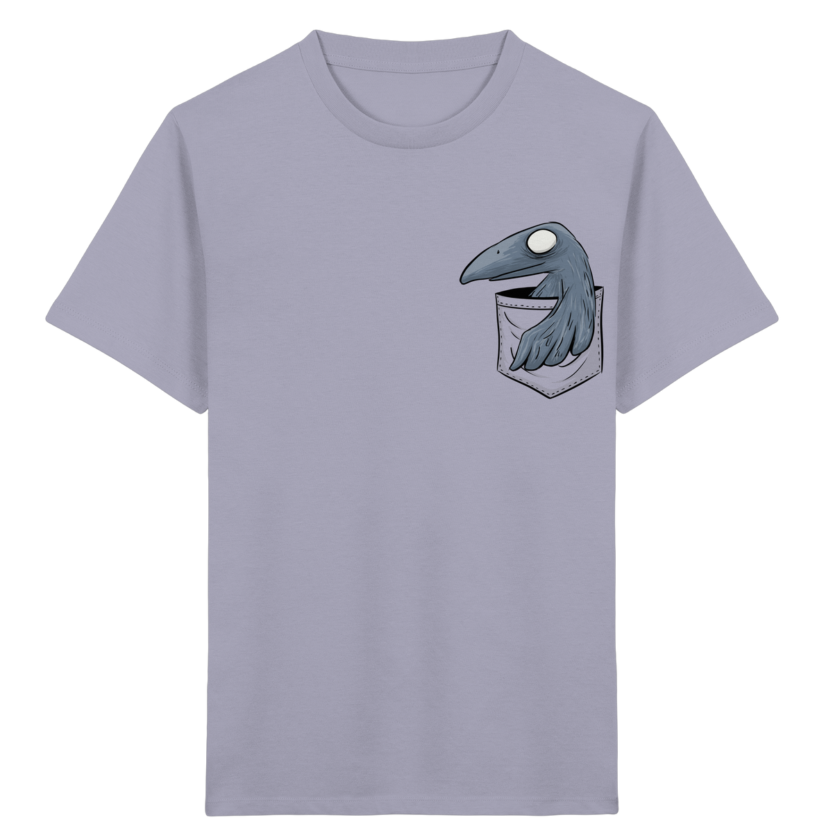 Grufti Rabe Krähe in der Tasche - Kids Organic Shirt