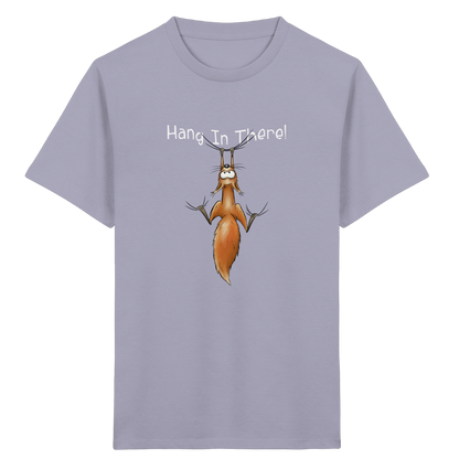 Hang In There | Lässiges Eichhörnchen - Kids Organic Shirt