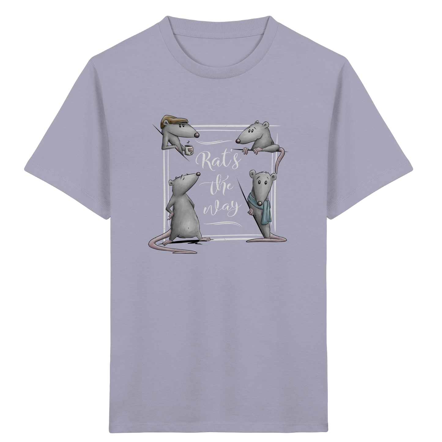 Rat’s The Way Kaffeehaus Ratten - Kids Organic Shirt