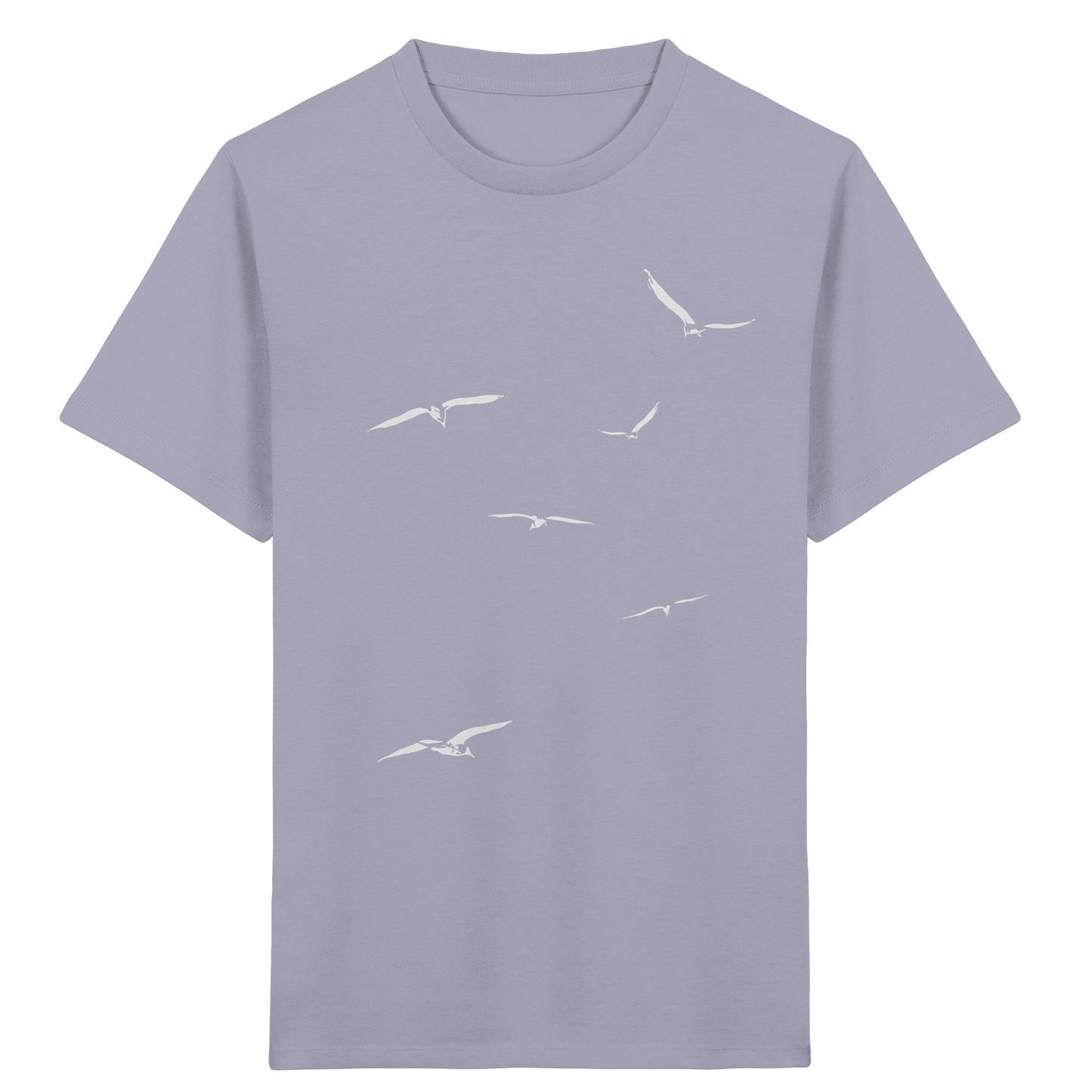 Vogelschwarm – Traum vom Fliegen - Kids Organic Shirt