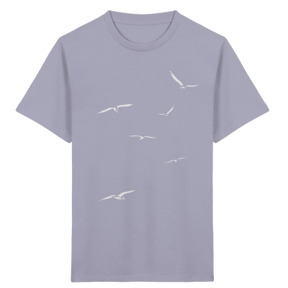 Vogelschwarm – Traum vom Fliegen - Kids Organic Shirt