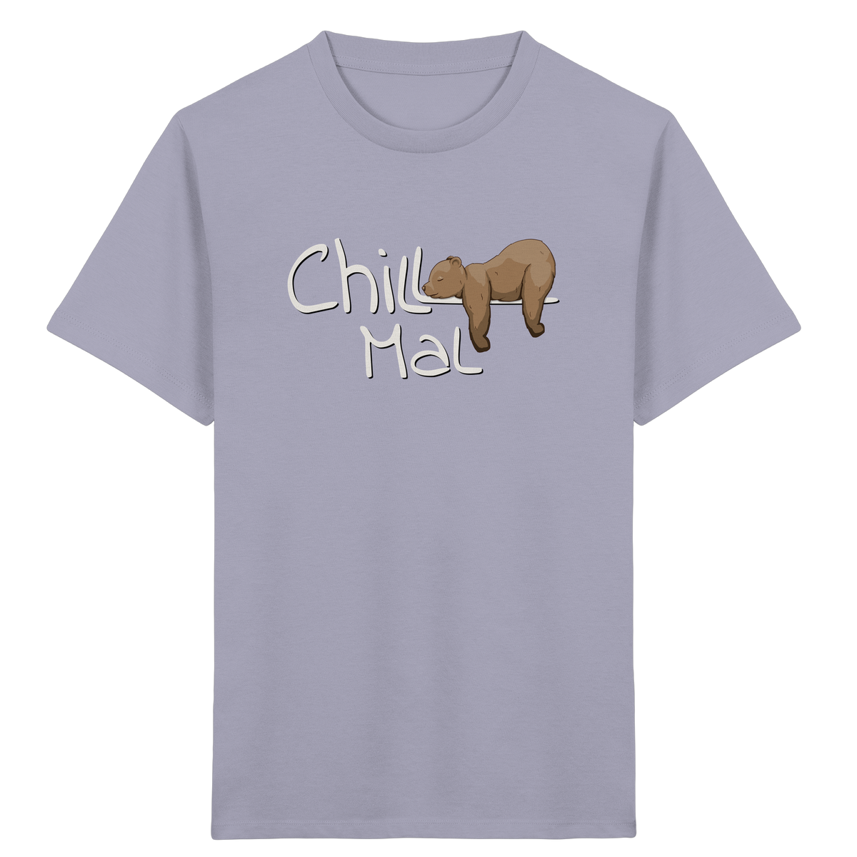 Chill Mal schläfriger Braunbär - Kids Organic Shirt