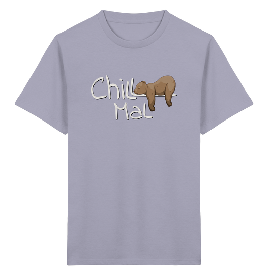 Chill Mal schläfriger Braunbär - Kids Organic Shirt
