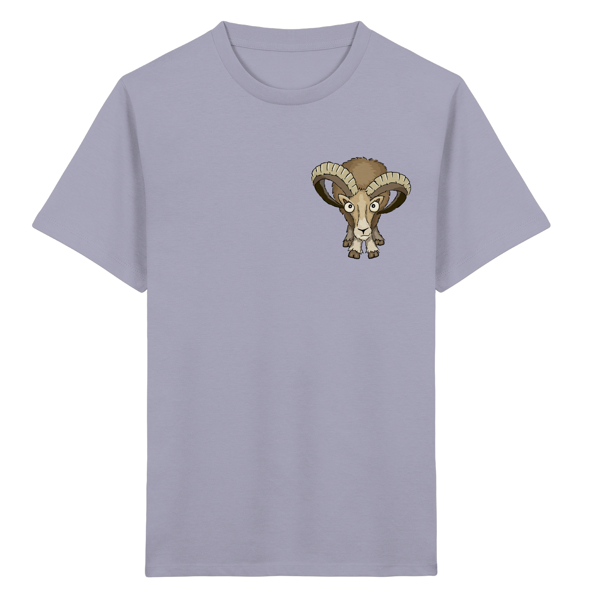 Bockiges Mufflon Widder Schafbock - Kids Organic Shirt