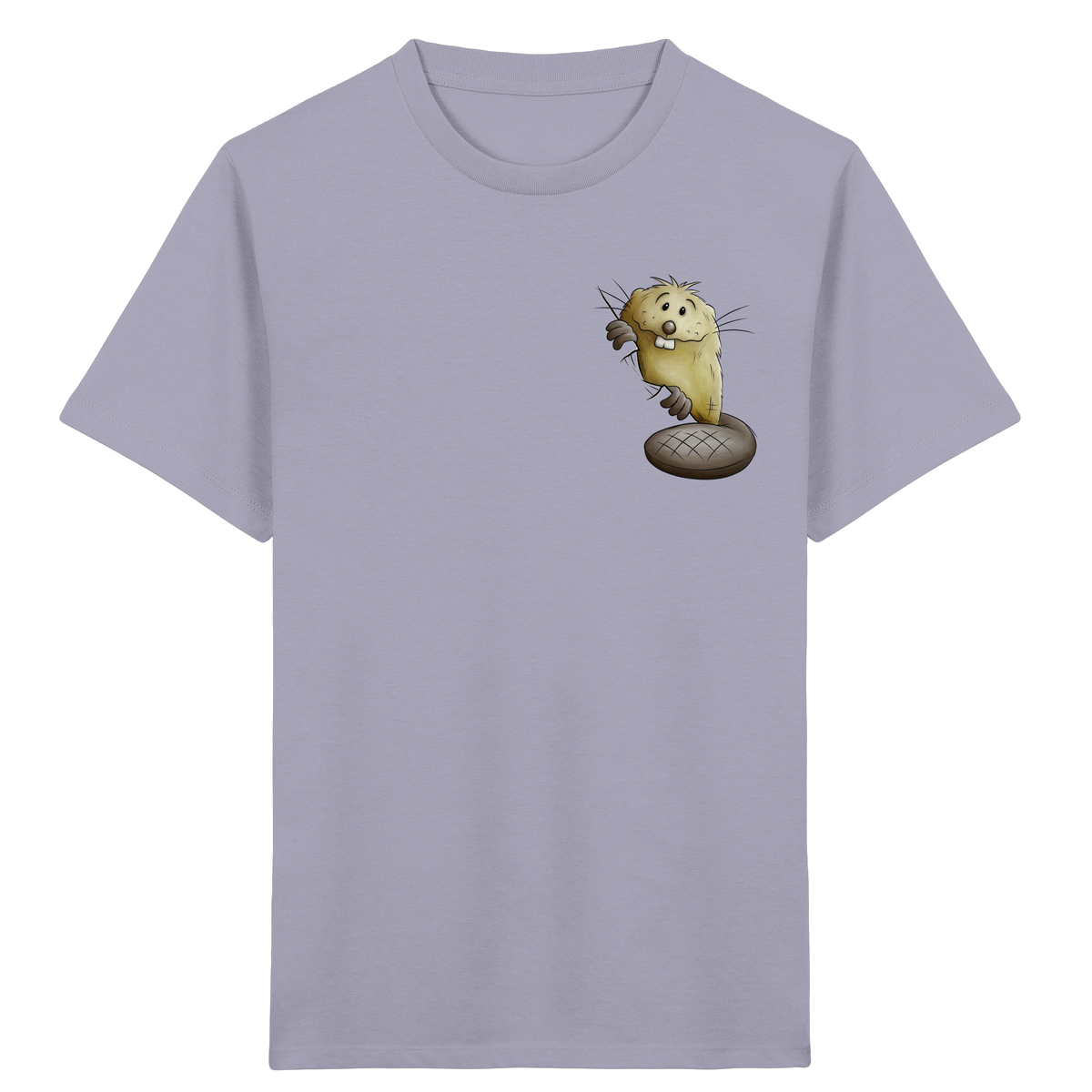 Lustiger frecher Biber - Kids Organic Shirt