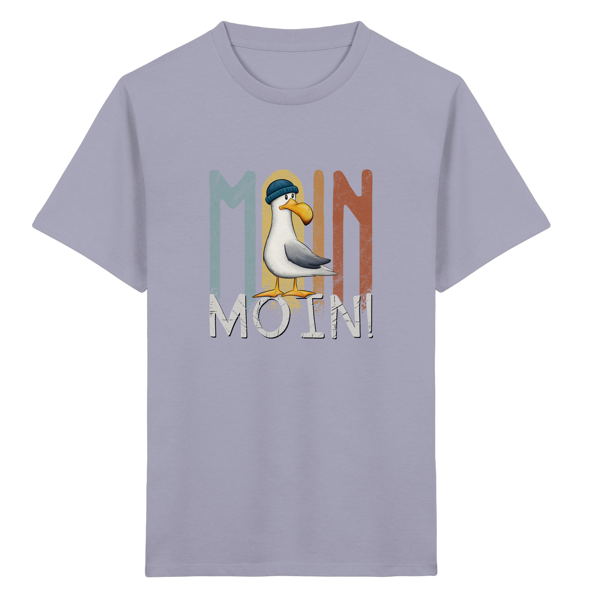 Moin Moin norddeutsche Möwe - Kids Organic Shirt